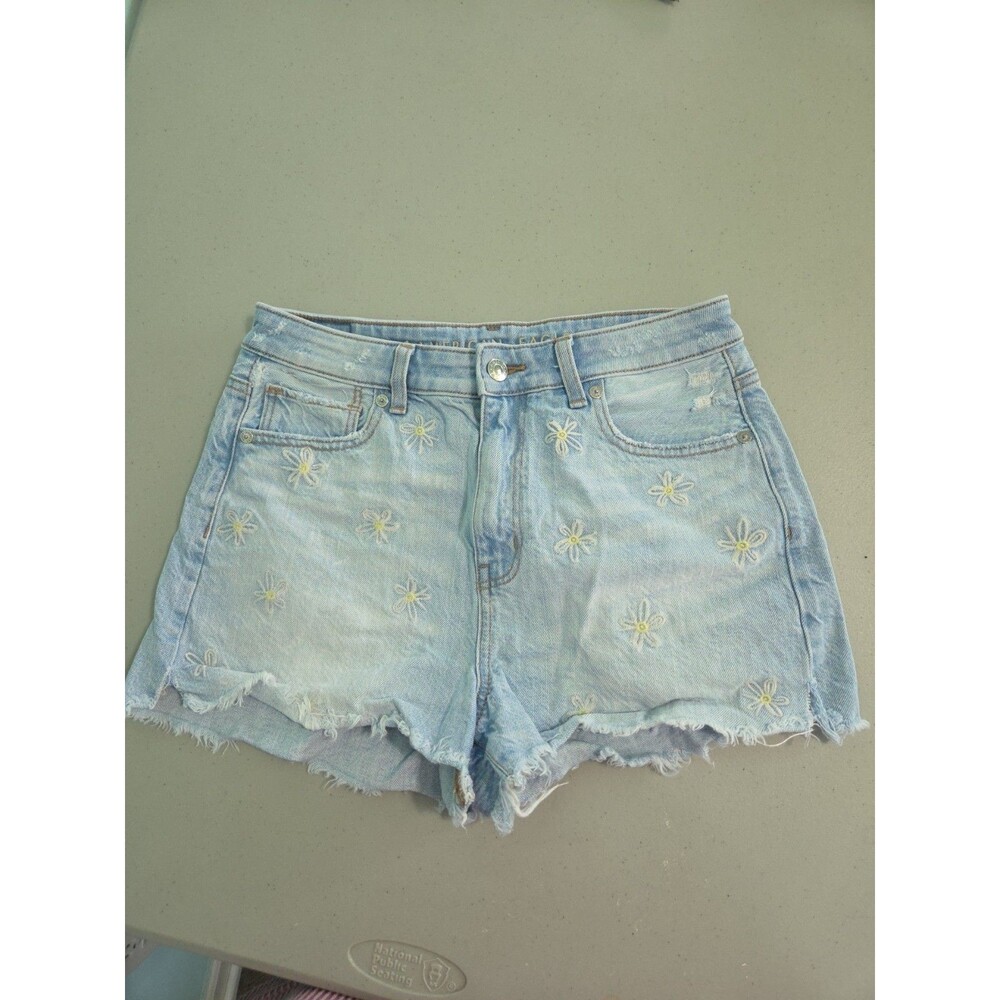 Ae American eagle Daisy mom shorts vintage Y2K high rise 4